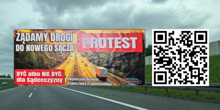 „Nie tędy droga”. Czchów, Łososina Dolna i Gnojnik odwołują się od decyzji środowiskowej w sprawie „Sądeczanki”