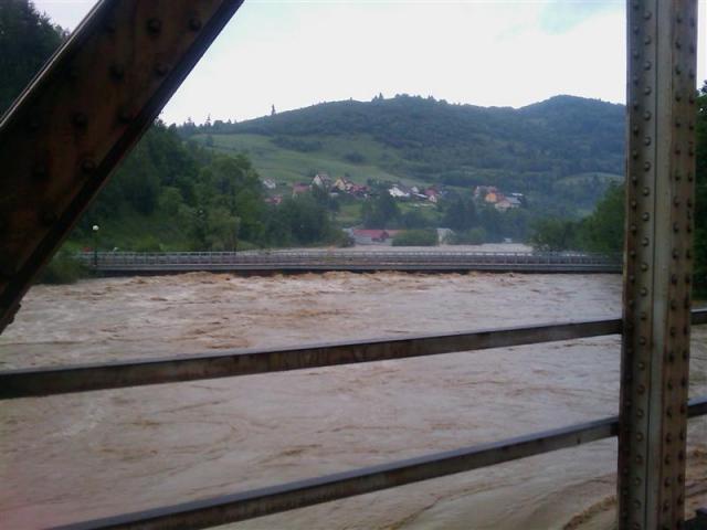 Sądecczyzna, powódź 2010