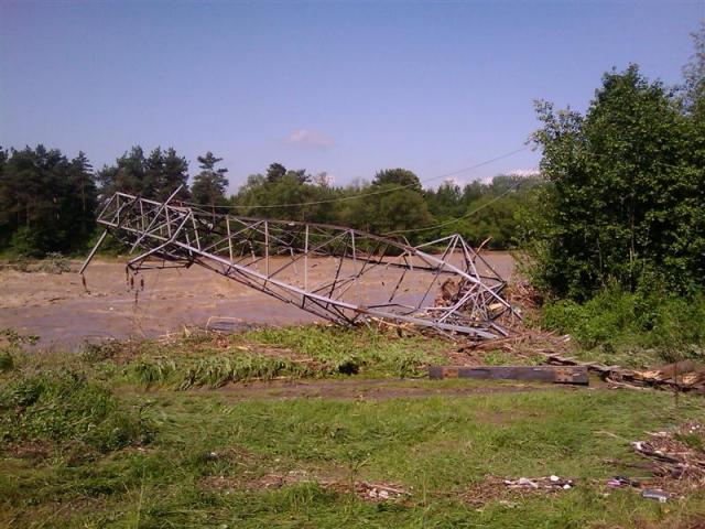 Sądecczyzna, powódź 2010