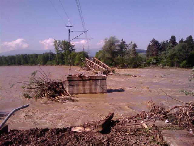 Sądecczyzna, powódź 2010