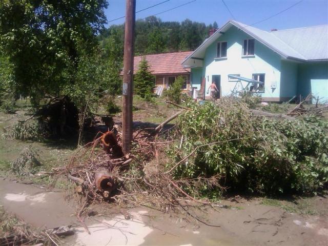 Sądecczyzna, powódź 2010