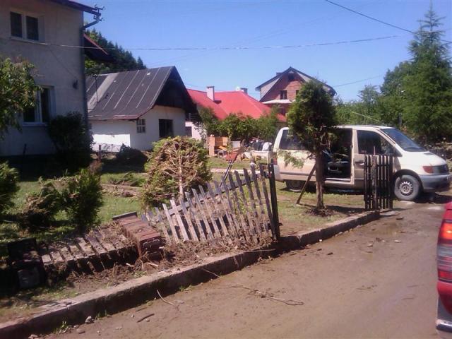 Sądecczyzna, powódź 2010