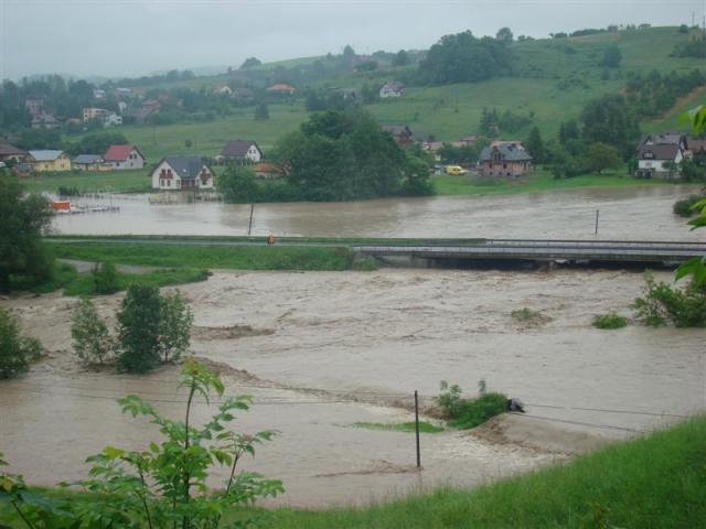 Sądecczyzna, powódź 2010
