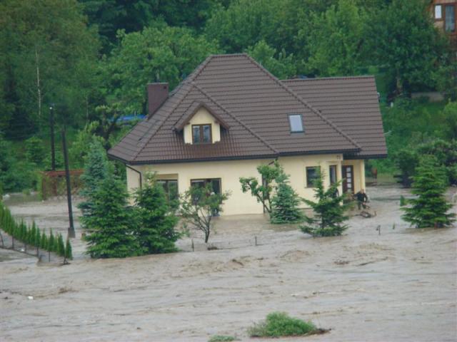 Sądecczyzna, powódź 2010