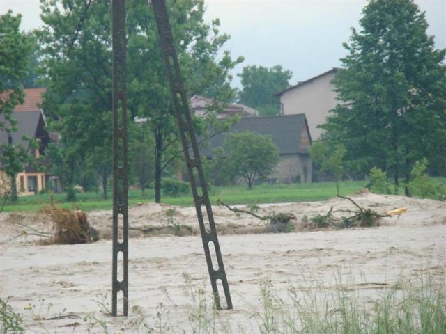 Sądecczyzna, powódź 2010