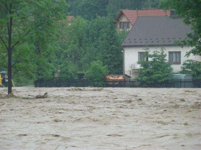 Sądecczyzna, powódź 2010