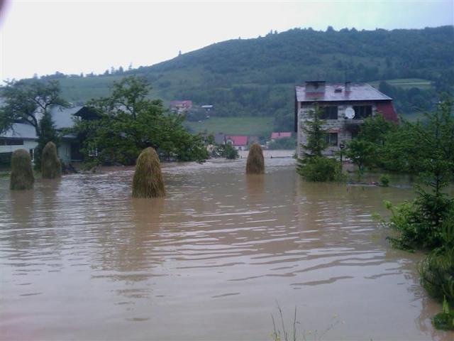 Sądecczyzna, powódź 2010