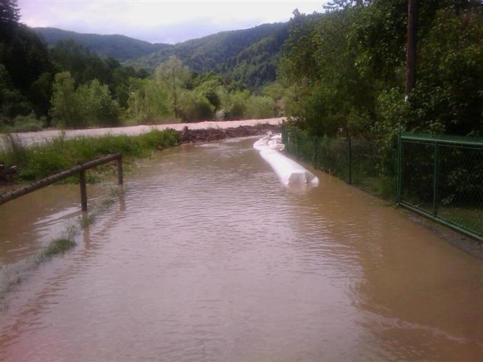 Sądecczyzna, powódź 2010