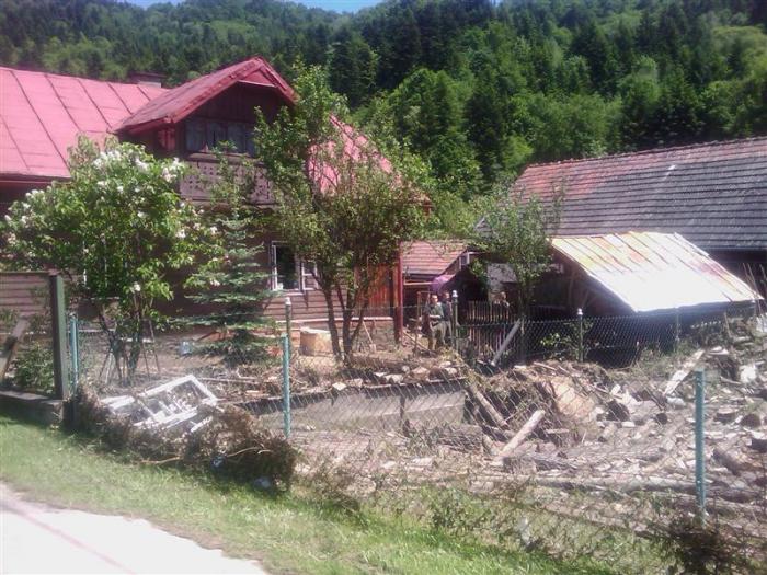 Sądecczyzna, powódź 2010