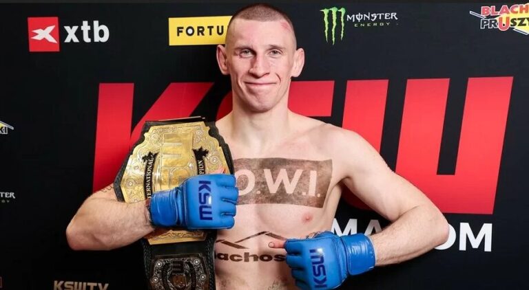 Robert Ruchała zwyciężył w KSW! Kapitalny nokaut w 1. rundzie