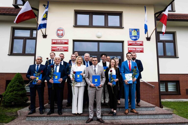 Ślubowali dbać o pomyślność mieszkańców gminy Łososina Dolna
