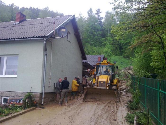 Sądecczyzna, powódź 2010