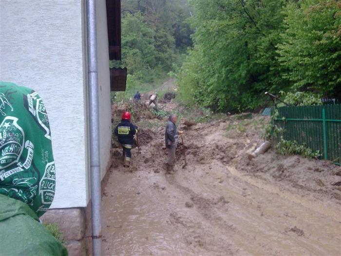 Sądecczyzna, powódź 2010