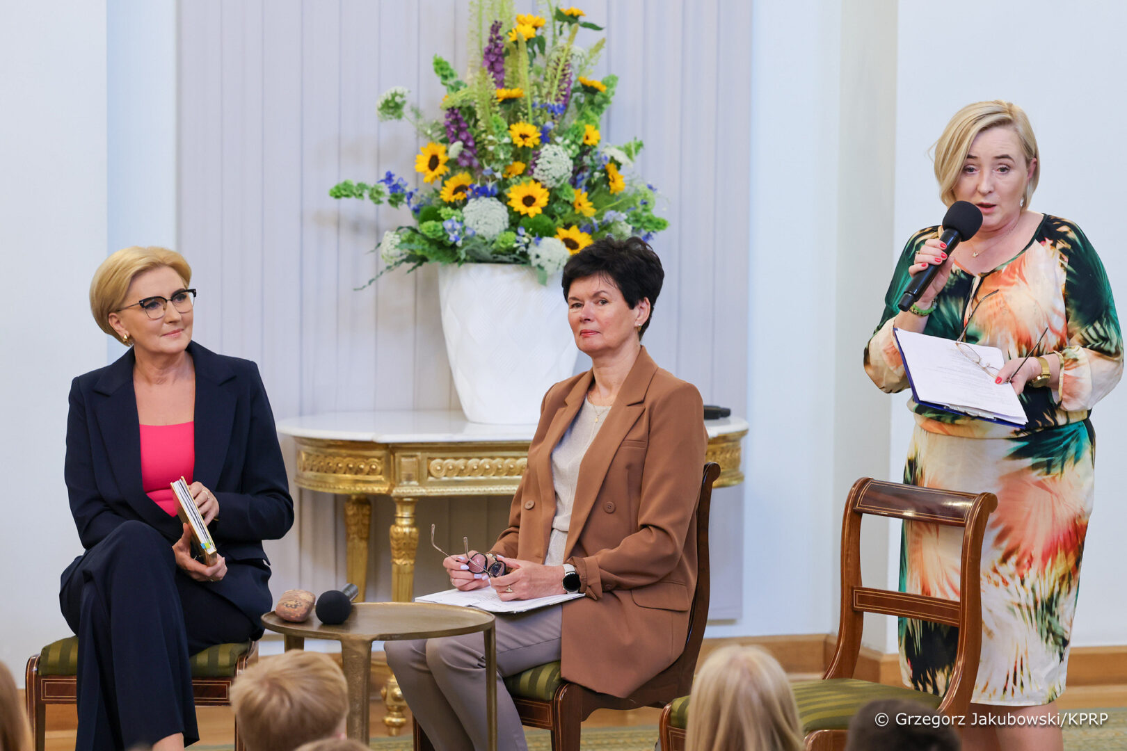 czytanie w Pałacu Prezydenckim
