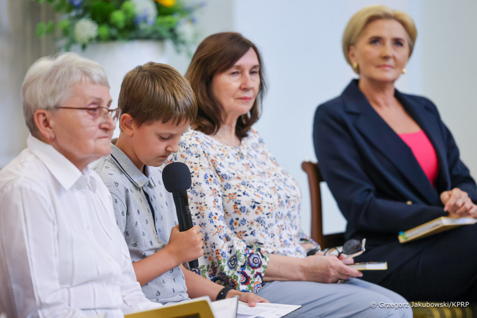 czytanie w Pałacu Prezydenckim
