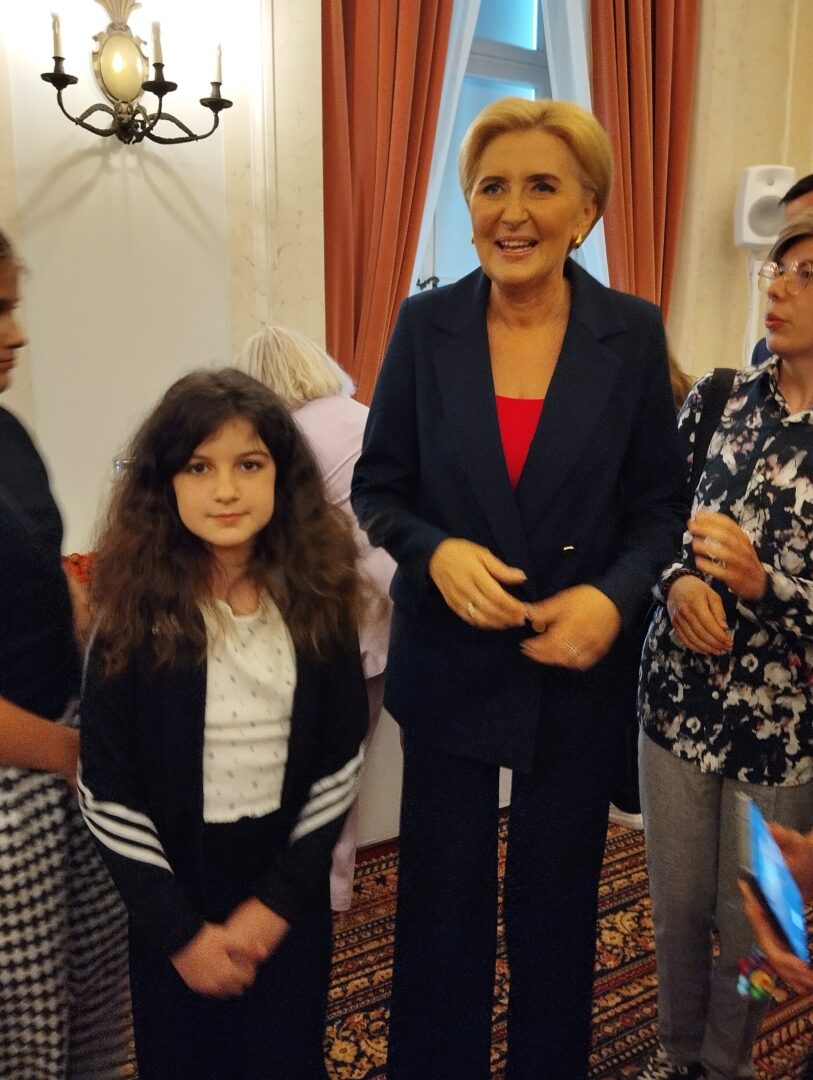 czytanie w Pałacu Prezydenckim