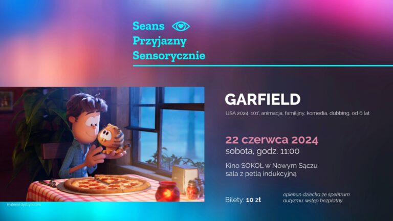 Specjalne seanse dla dzieci ze spektrum autyzmu w Kinie SOKÓŁ!