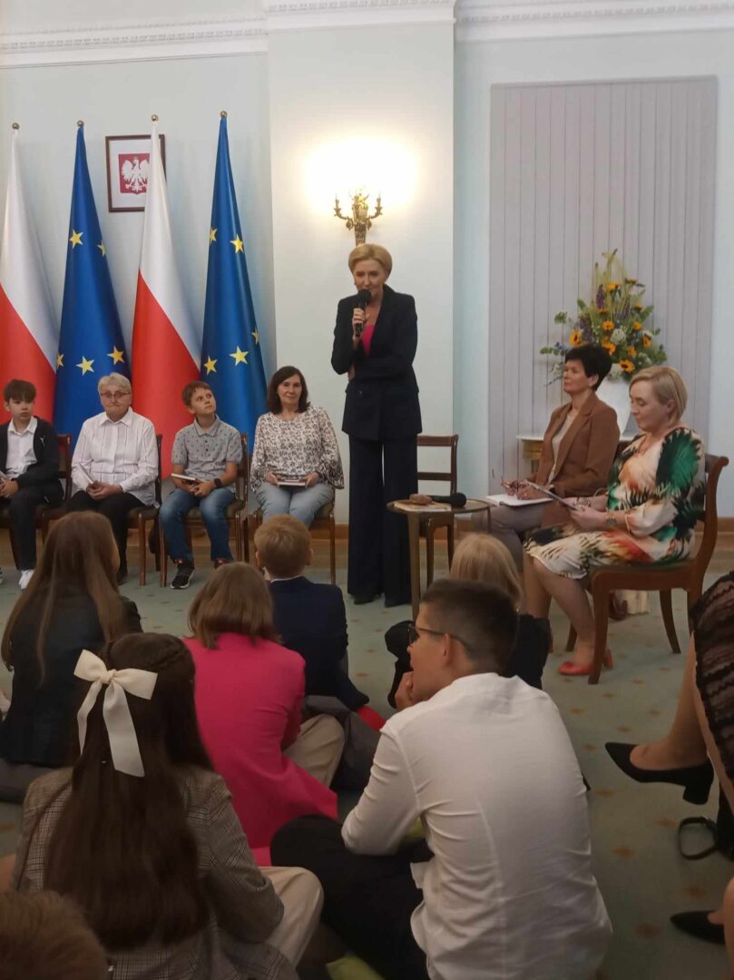 czytanie w Pałacu Prezydenckim