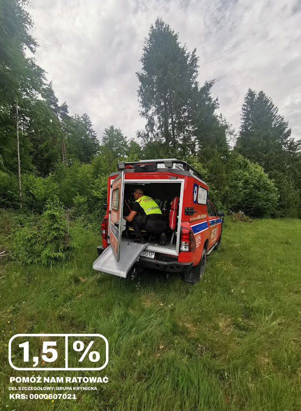 paralotniarz na drzewie, Jaworzyna Krynicka