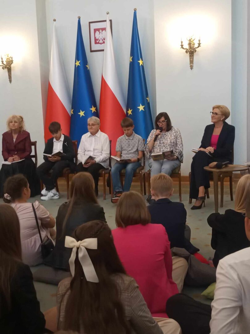 czytanie w Pałacu Prezydenckim