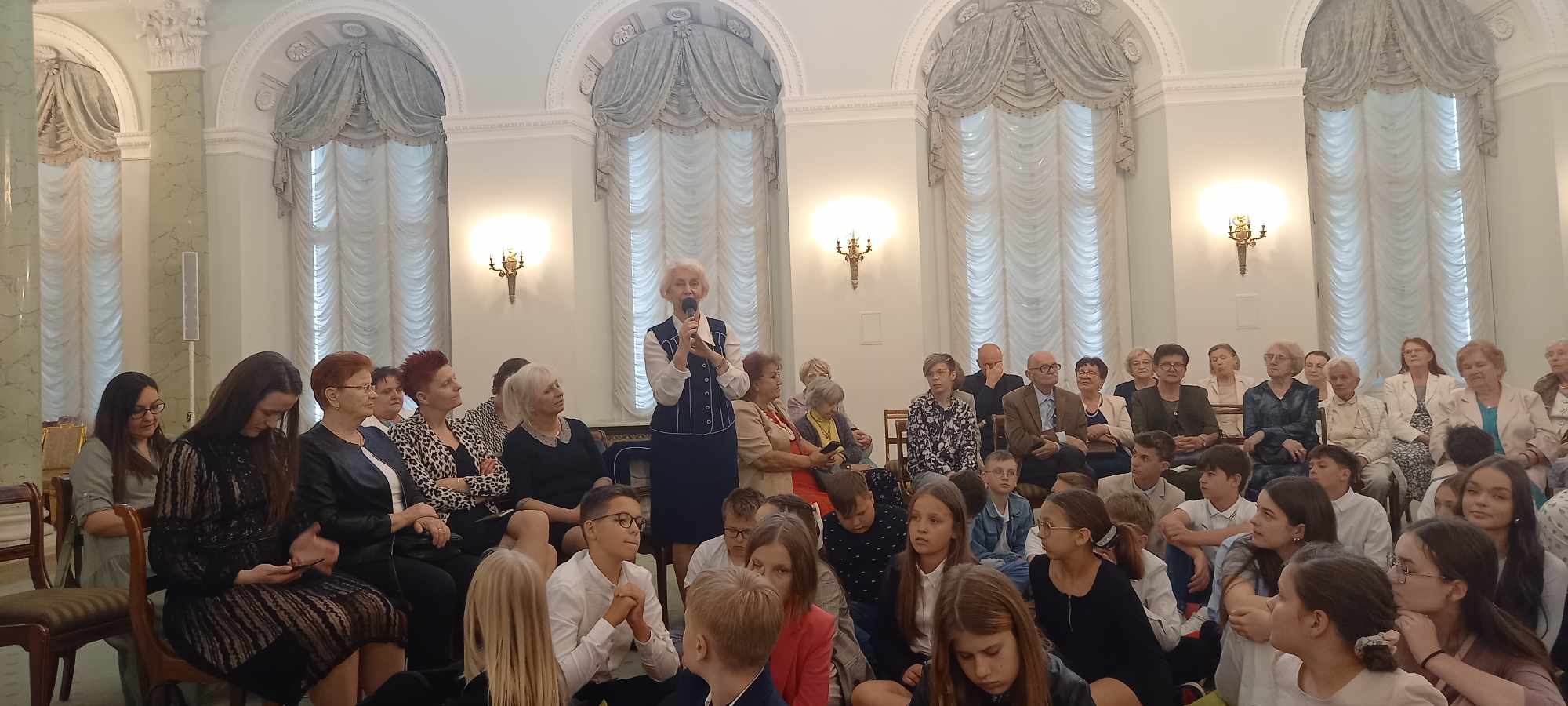 czytanie w Pałacu Prezydenckim