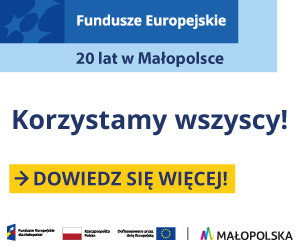 Konkretna zmiana! 20 lat Funduszy Europejskich w Małopolsce