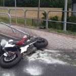 Frycowa, wypadek motocyklisty