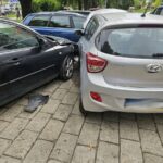 Nowy Sącz, zderzenie na parkingu