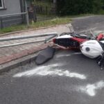 Frycowa, wypadek motocyklisty