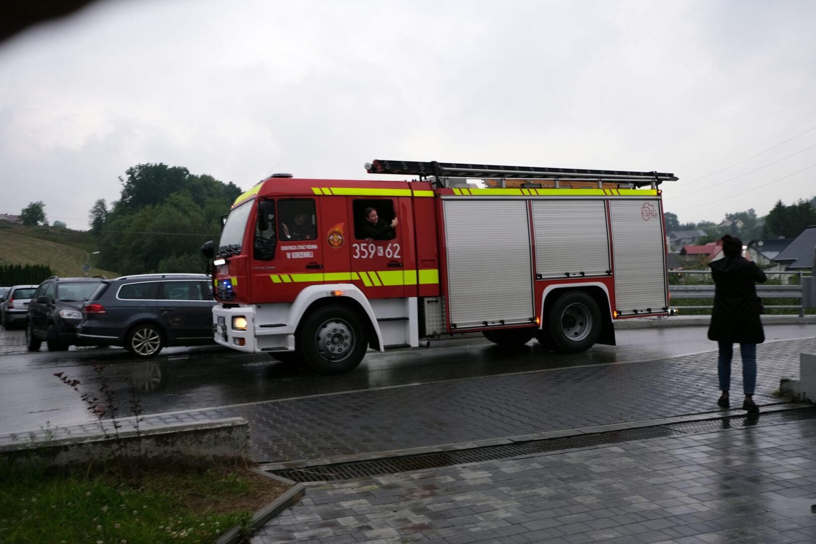 Korzenna, przywitanie mistrzów Polski