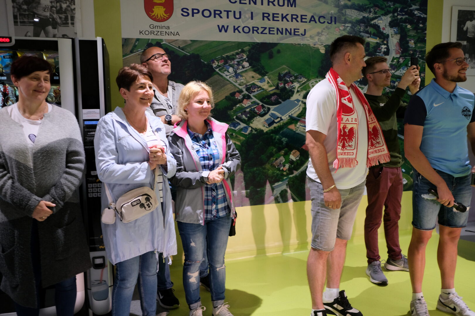 Korzenna, przywitanie mistrzów Polski