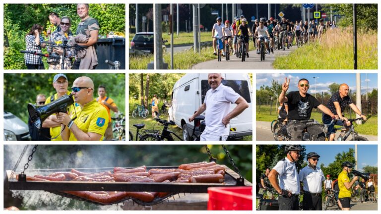 Zlot cyklistów nad Kamienicą. Sądeczanie walczą o tytuł Rowerowej Stolicy Polski! [ZDJĘCIA]