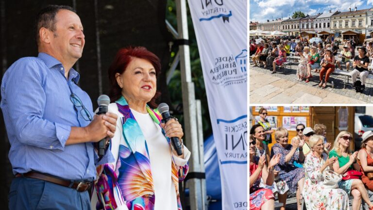 Urszula Dzudziak w Nowym Sączu. Piosenkarka i pisarka ujawniła jeszcze jeden talent. Poprowadziła śmiechoterapię