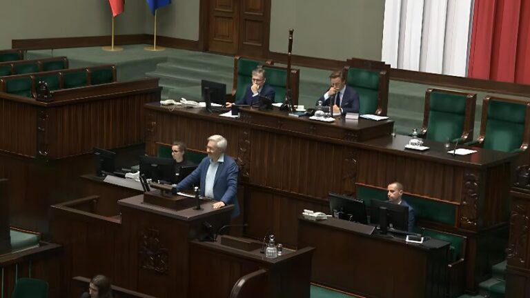 Piotr Lachowicz z sejmowej mównicy o piśmie Kmity do Dudy: to kpina z wyborców