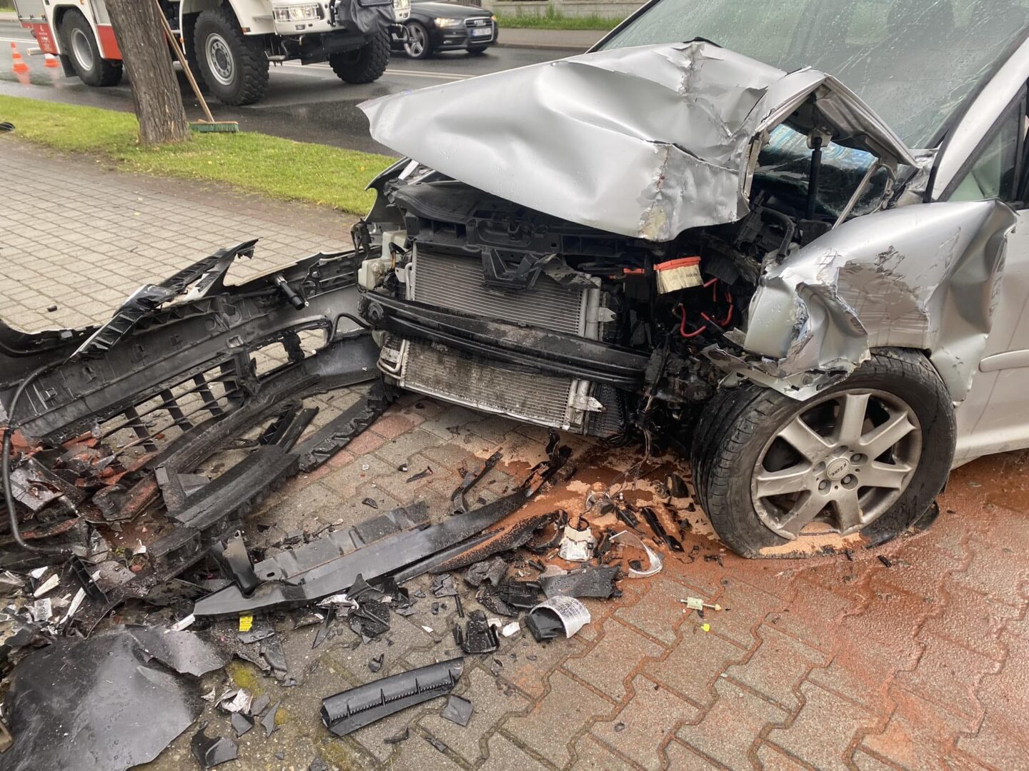 wypadek Łącko