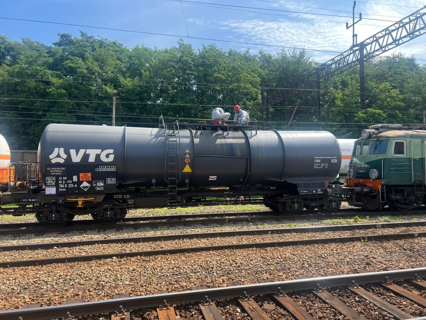 Stróże, wyciek z cysterny