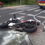Frycowa, wypadek motocyklisty