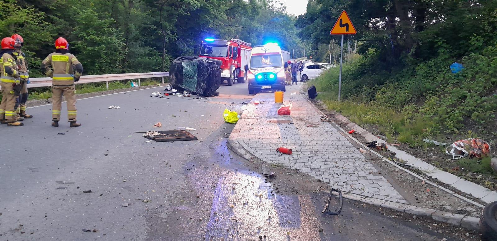 wypadek Naściszowa