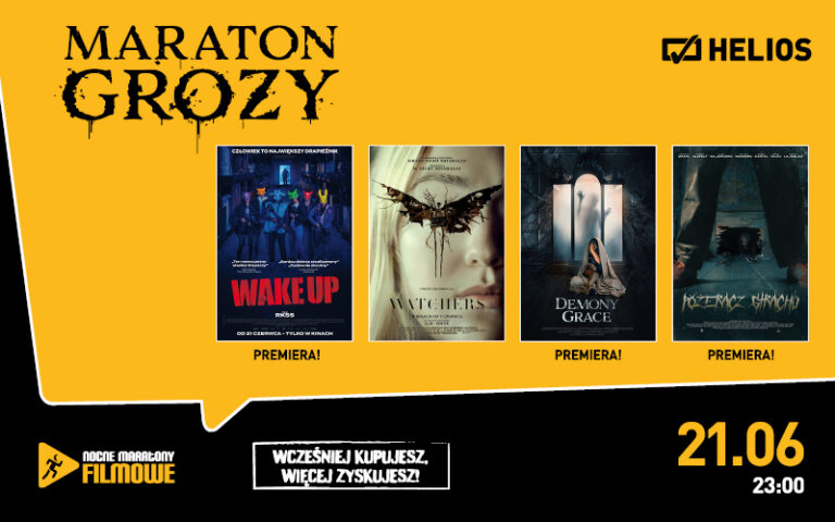 Mamy wejściówki na MARATON GROZY! Chętni?