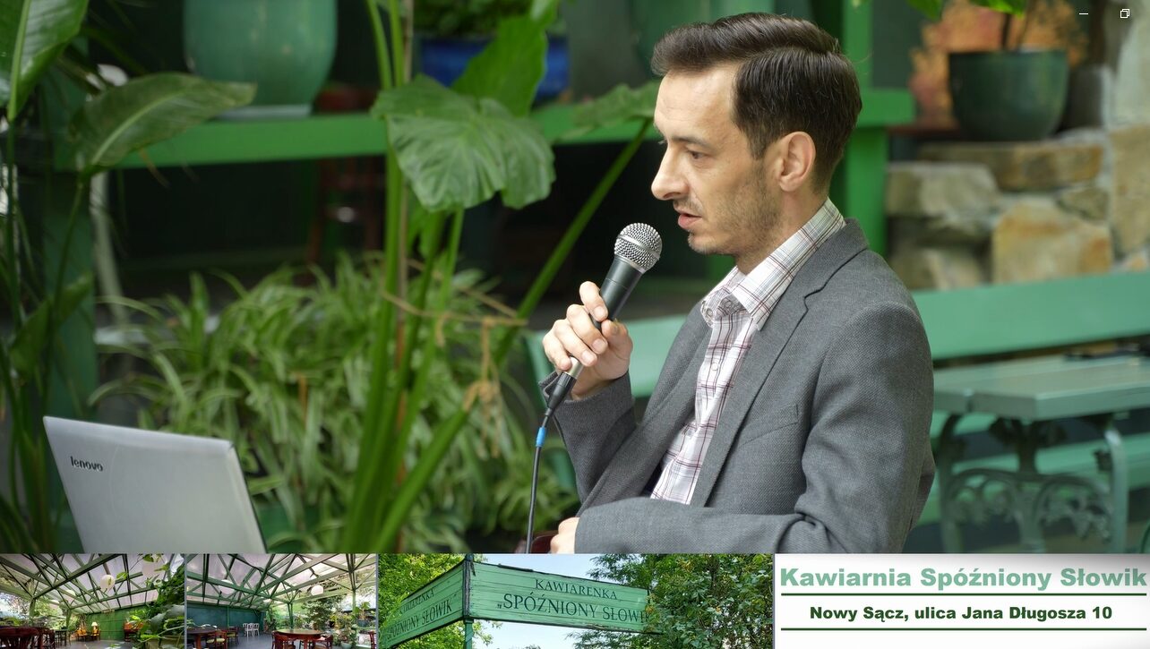 Dawid Kulig dziennikarz Rytro Sucha Struga