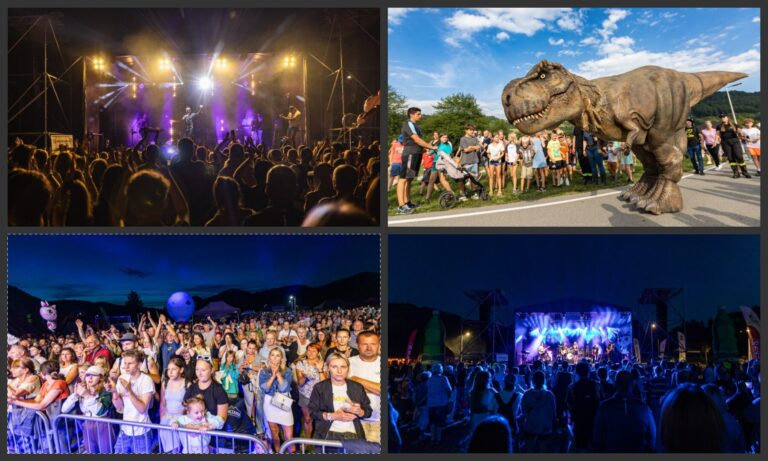 Święto w Piwnicznej. Loty helikopterem, żywy dinozaur, a na finał koncert Mateusza Ziółko [ZDJĘCIA]