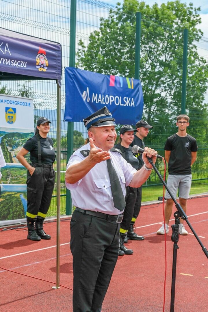 II Gminny Zlot Młodzieżowych Drużyn Pożarniczych z terenu Gminy Podegrodzie