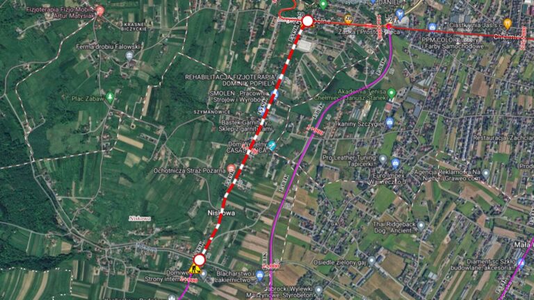 Biczyce Dolne, Niskowa. Droga powiatowa będzie zamknięta