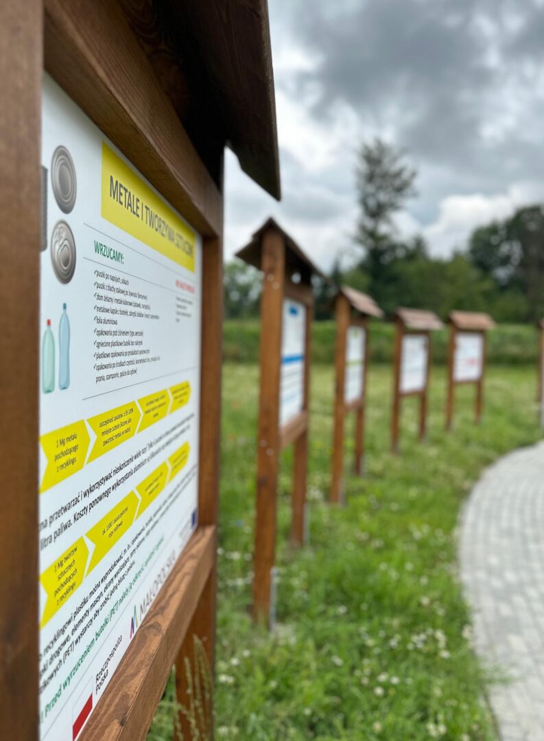 ścieżka edukacyjna PSZOK Miłkowa