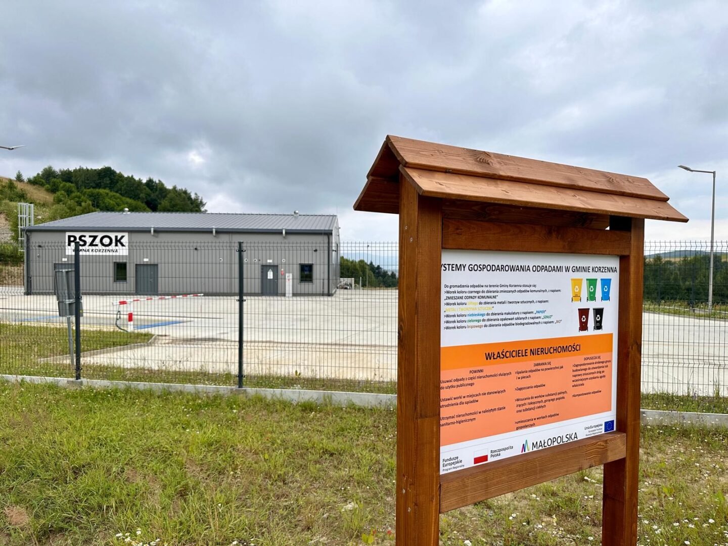 ścieżka edukacyjna PSZOK Miłkowa