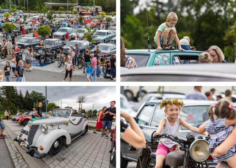 Do Starego Sącza zawitało 60 zabytkowych pojazdów [FOTO]