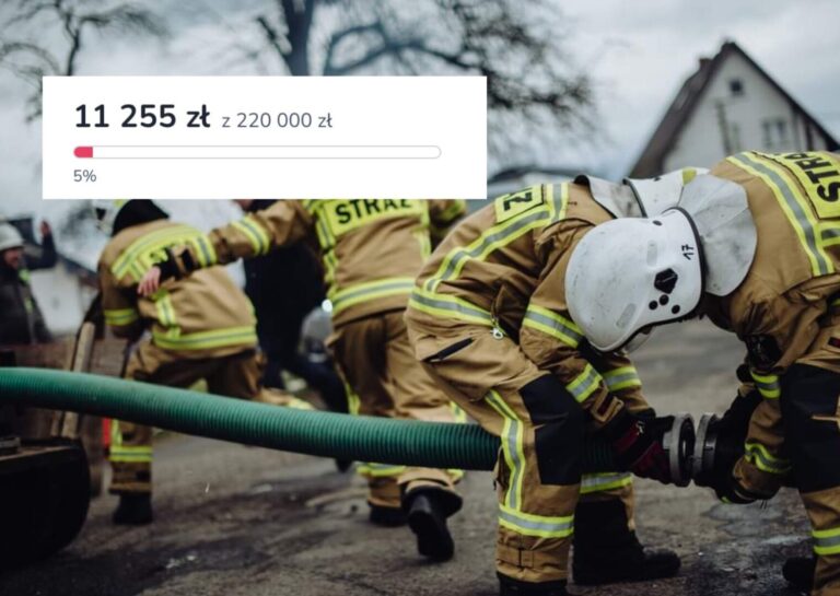 Mogą działać szybciej i sprawniej. OSP KSRG Kadcza zbiera na nowy pojazd [ZBIÓRKA]