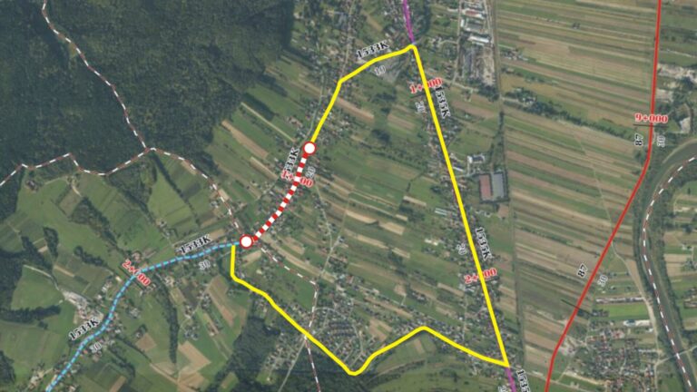 Jedna z ulic Starego Sącza od dziś jest zamknięta