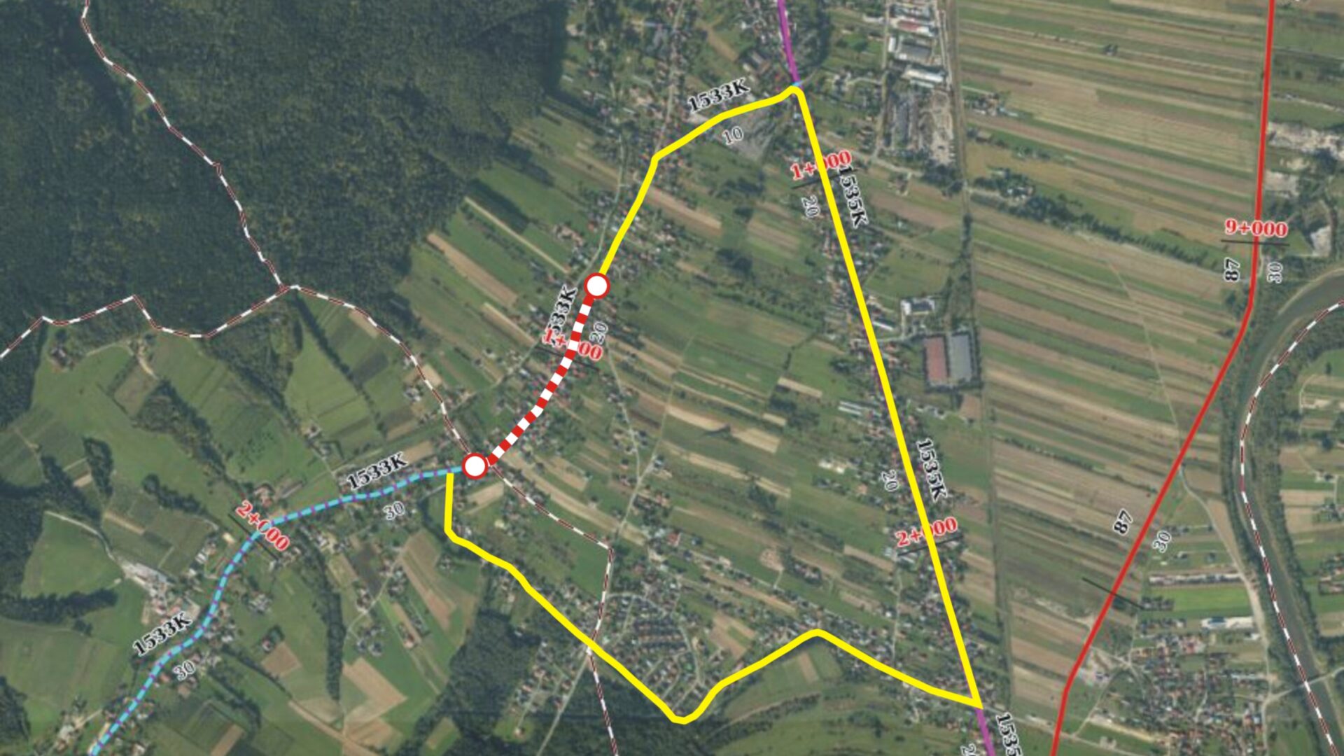 roboty drogowe Stary Sącz