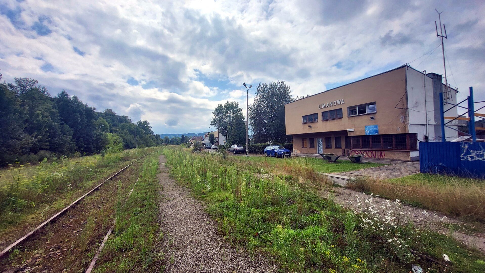 stacja kolejowa Limanowa
